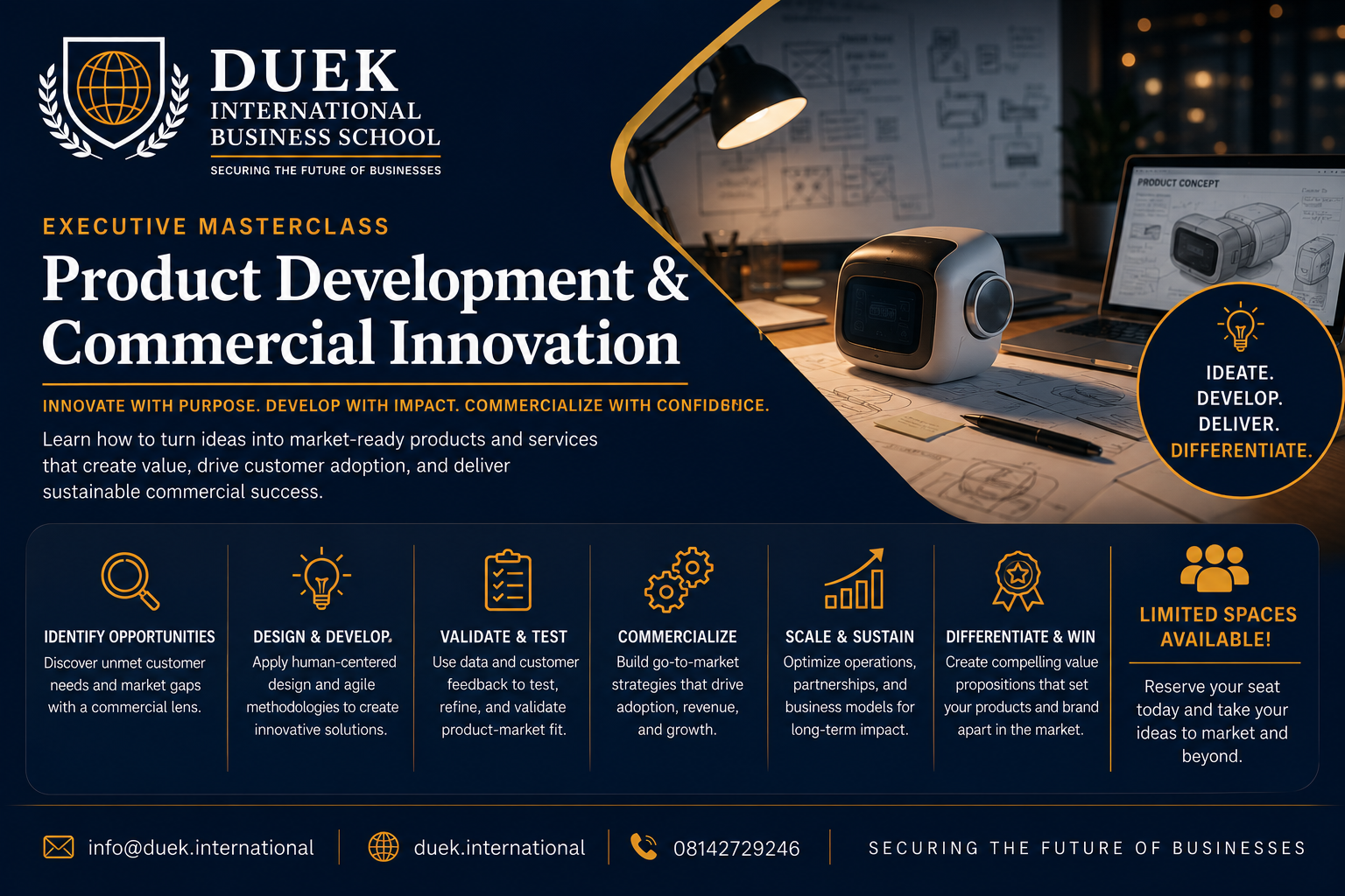 Executive Masterclass in Product Development & Commercial Innovation